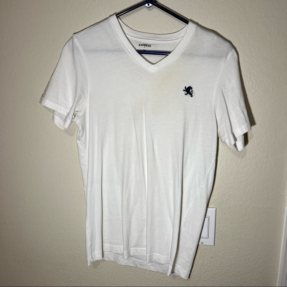 EXPRESS WHITE V NECK